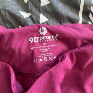 90 degree athletic leggings